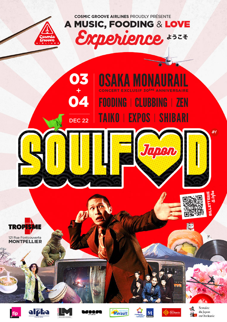 SoulFood Festival - Cosmic Groove Airlines - Montpellier